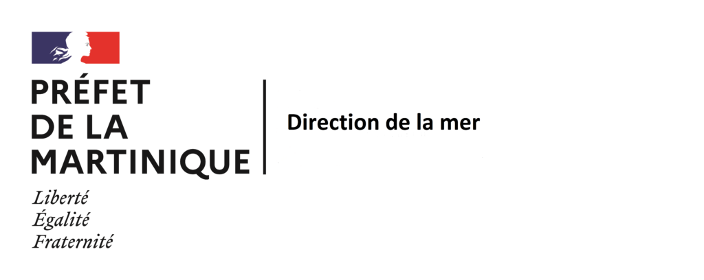 Logo de la Direction de la Mer - Préfet de la Martinique