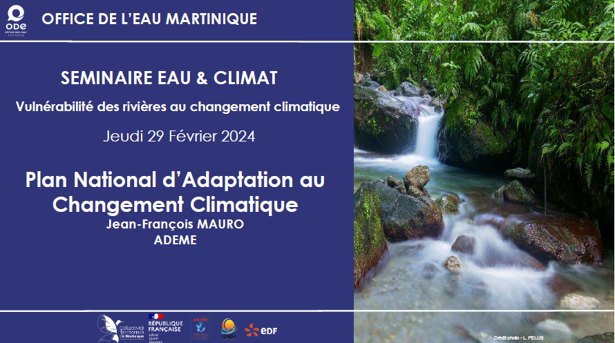 Plan National d’Adaptation au Changement Climatique